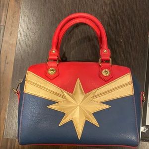Loungefly Captain Marvel XBody Purse